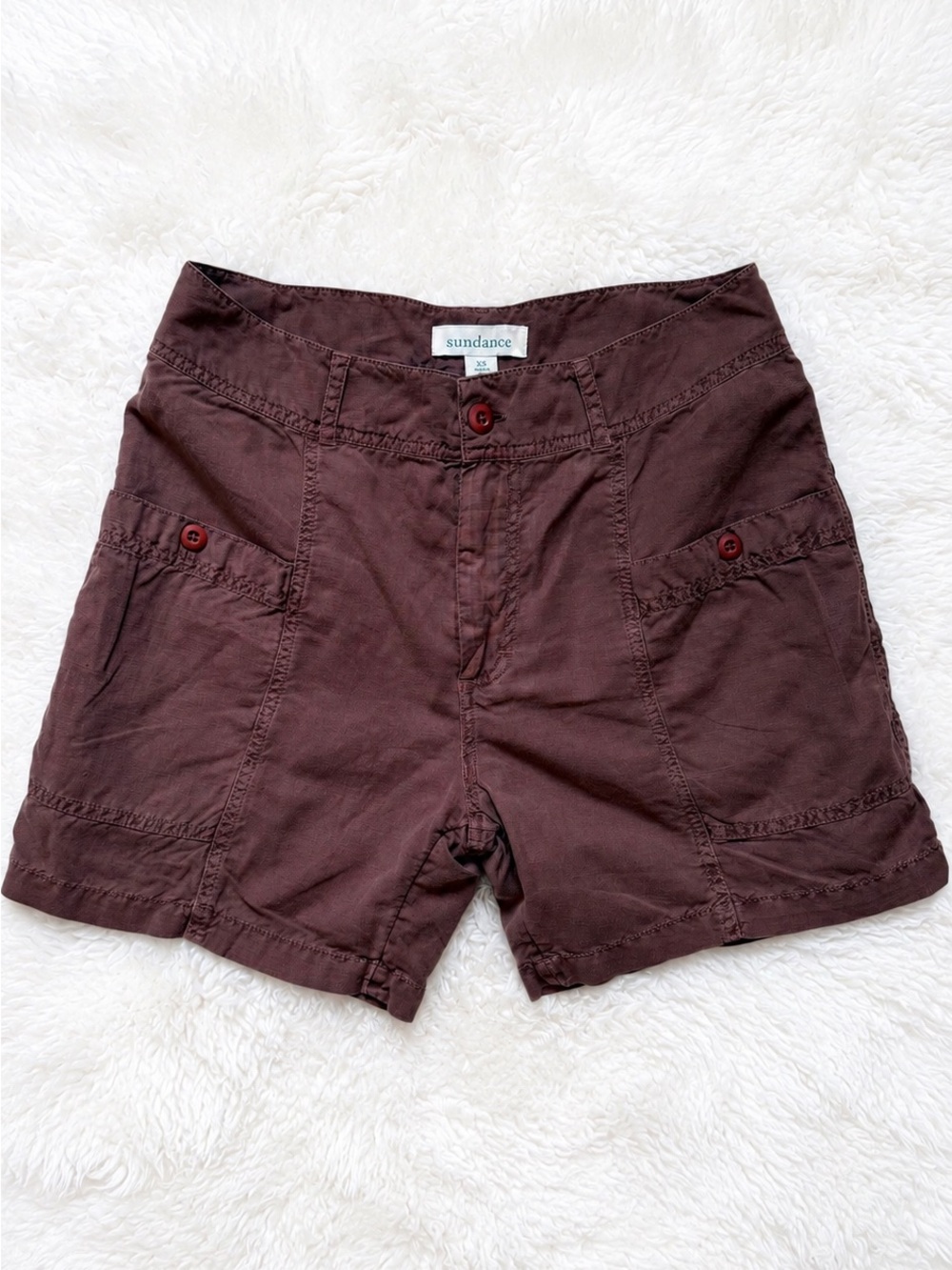 Sundance Linen Blend Shorts – XS